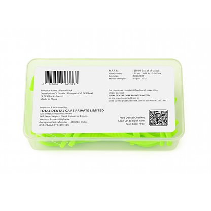 Sabka Dentist Floss Picks
