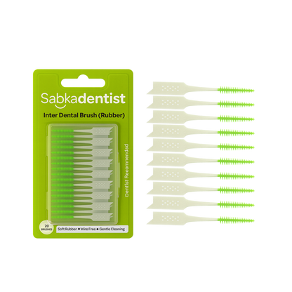 Sabka Dentist Interdental Brush (Rubber)
