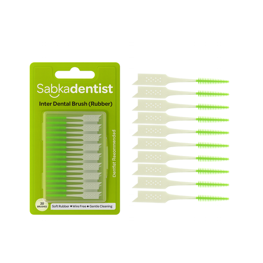 Sabka Dentist Interdental Brush (Rubber)